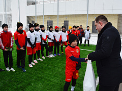 22 февраля команда "МЕТЕОР" была награждена профессиональной спортивной формой