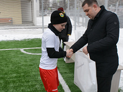 22 февраля команда "МЕТЕОР" была награждена профессиональной спортивной формой